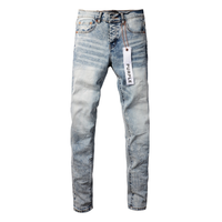 Purple Light Gradient Jeans