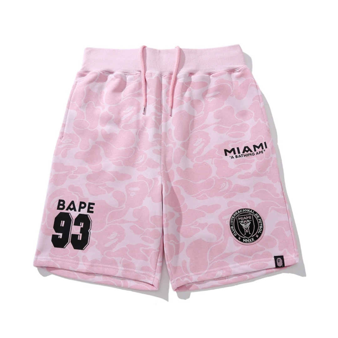 BAPE Miami Shorts Camo Rosa