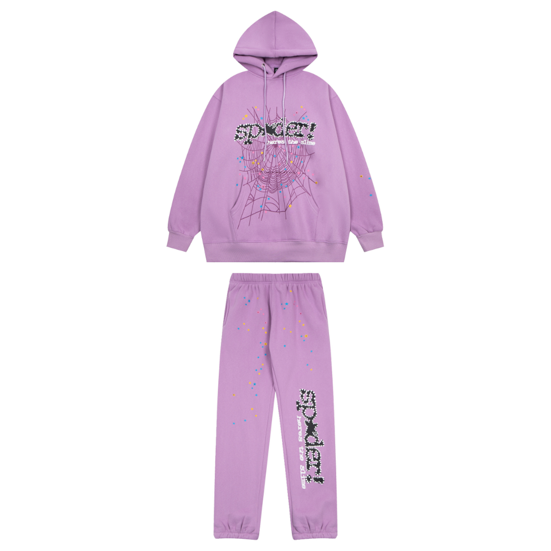Conjunto Sp5der Violeta