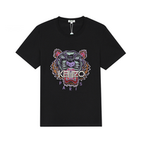Tiger Paris T-shirt Liso Negro Tigre