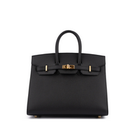 Hermes Birkin 25 Bag - Negro/Dorado