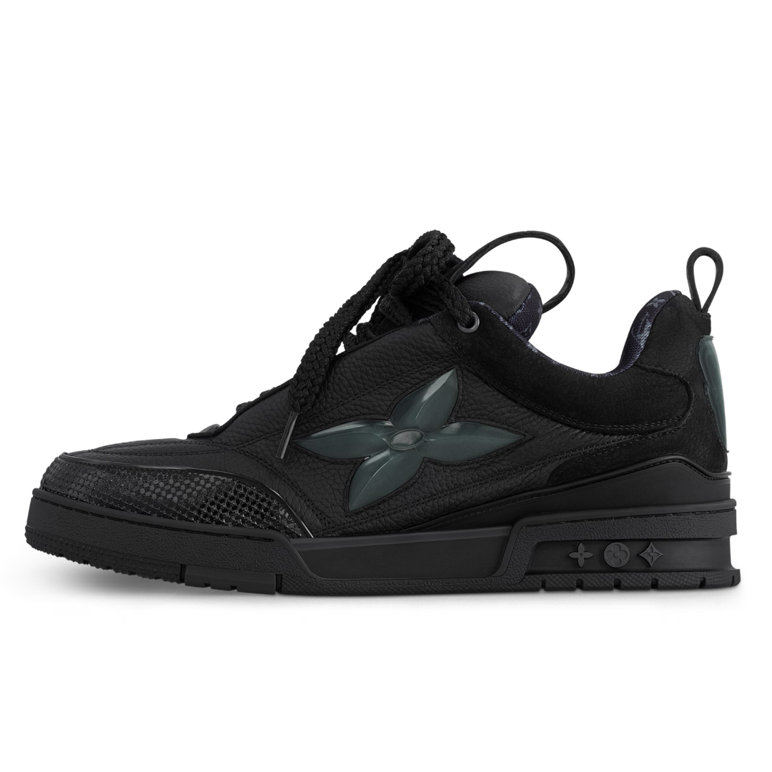 Skater Monogram Negro Flor