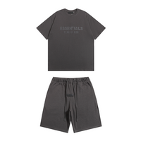 Essentials Short Set Camiseta Gris