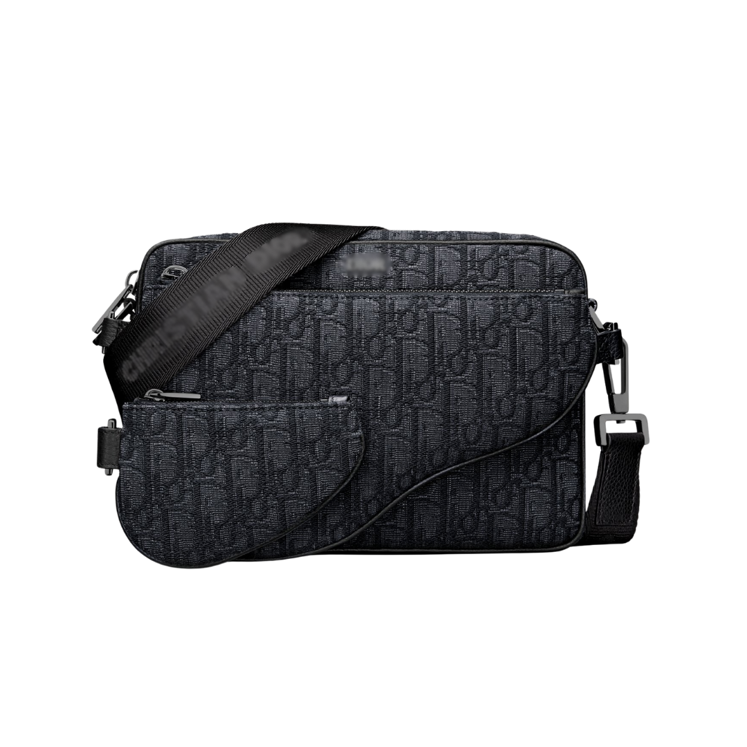 Messenger Trio Bag Monograma Negro