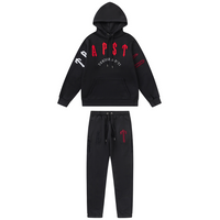 Conjunto Nova Neta Negro Pastel Rojo Fleco