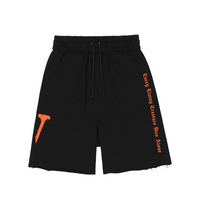 Pantalon Vlone Negro/Naranja