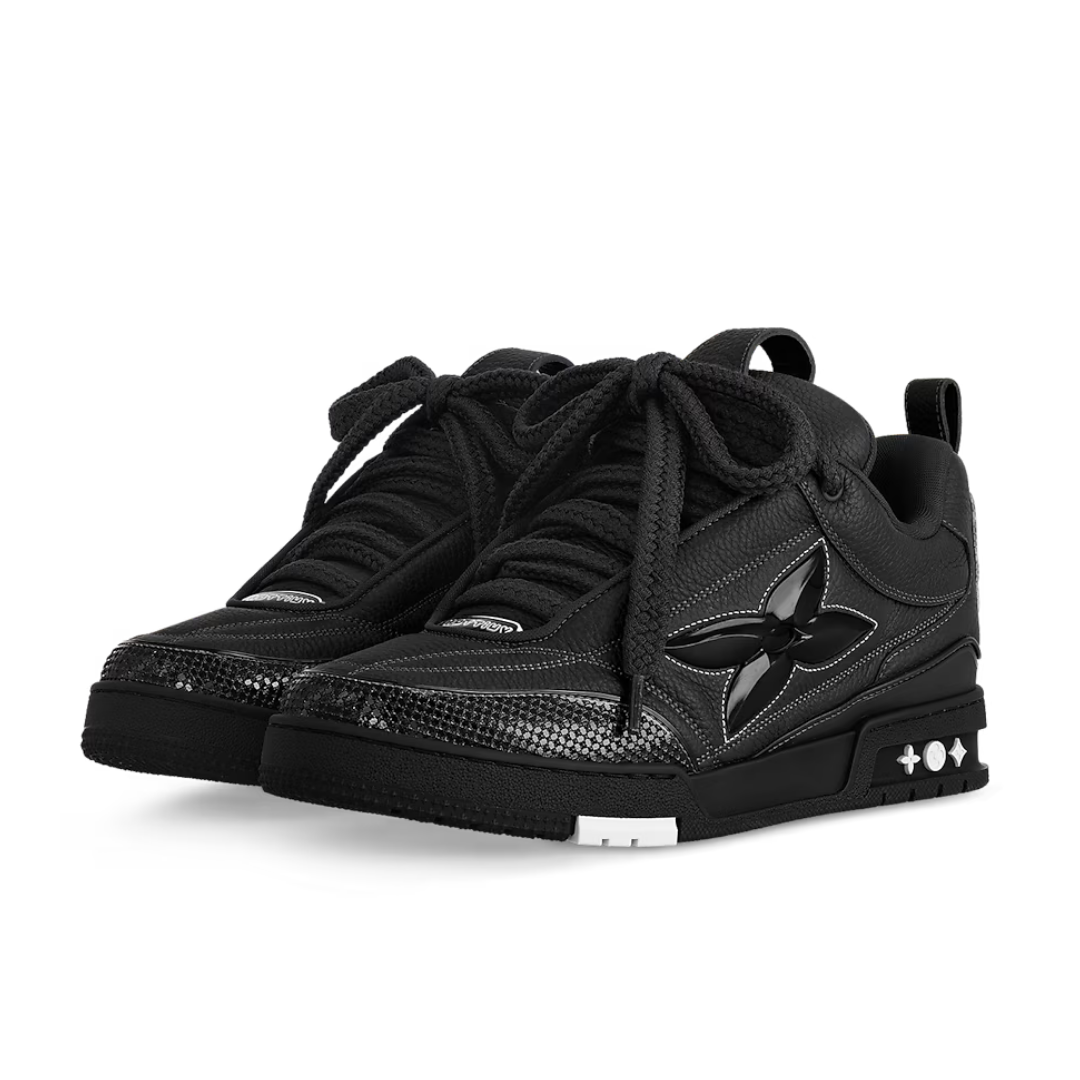 Skater Monogram Trainer Negro Planta