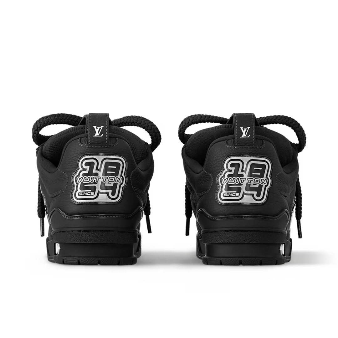 Skater Monogram Trainer Negro Planta
