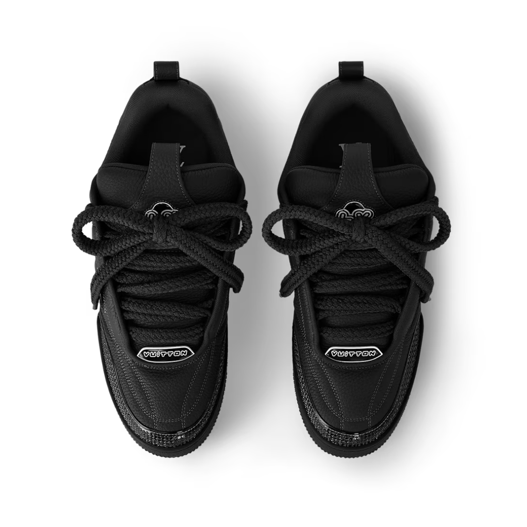 Skater Monogram Trainer Negro Planta
