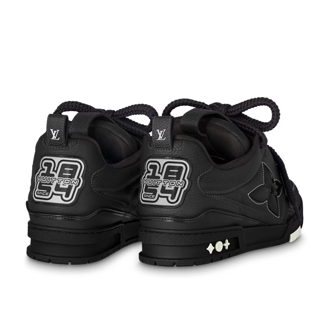 Skater Monogram Trainer Negro Planta