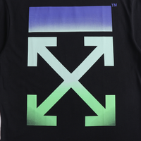 Off-White Off-W Monogram T-shirt - Blanco Cubo Verde Arriba