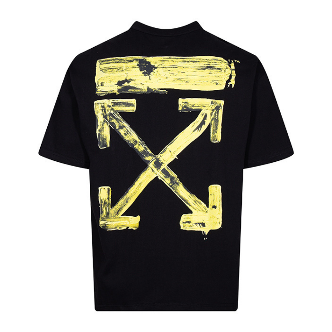 Off-White Off-W Monogram T-shirt - Blanco Rojo Distorsionado