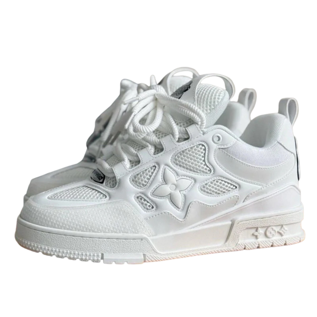 Skater Monogram Blanco Campana