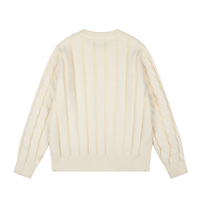 Camiseta Polo Ralph Lauren Beige Cable Blanco 2