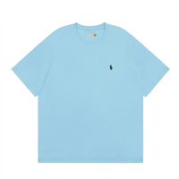 Camiseta Polo Ralph Lauren Azul Cielo Logo Negro