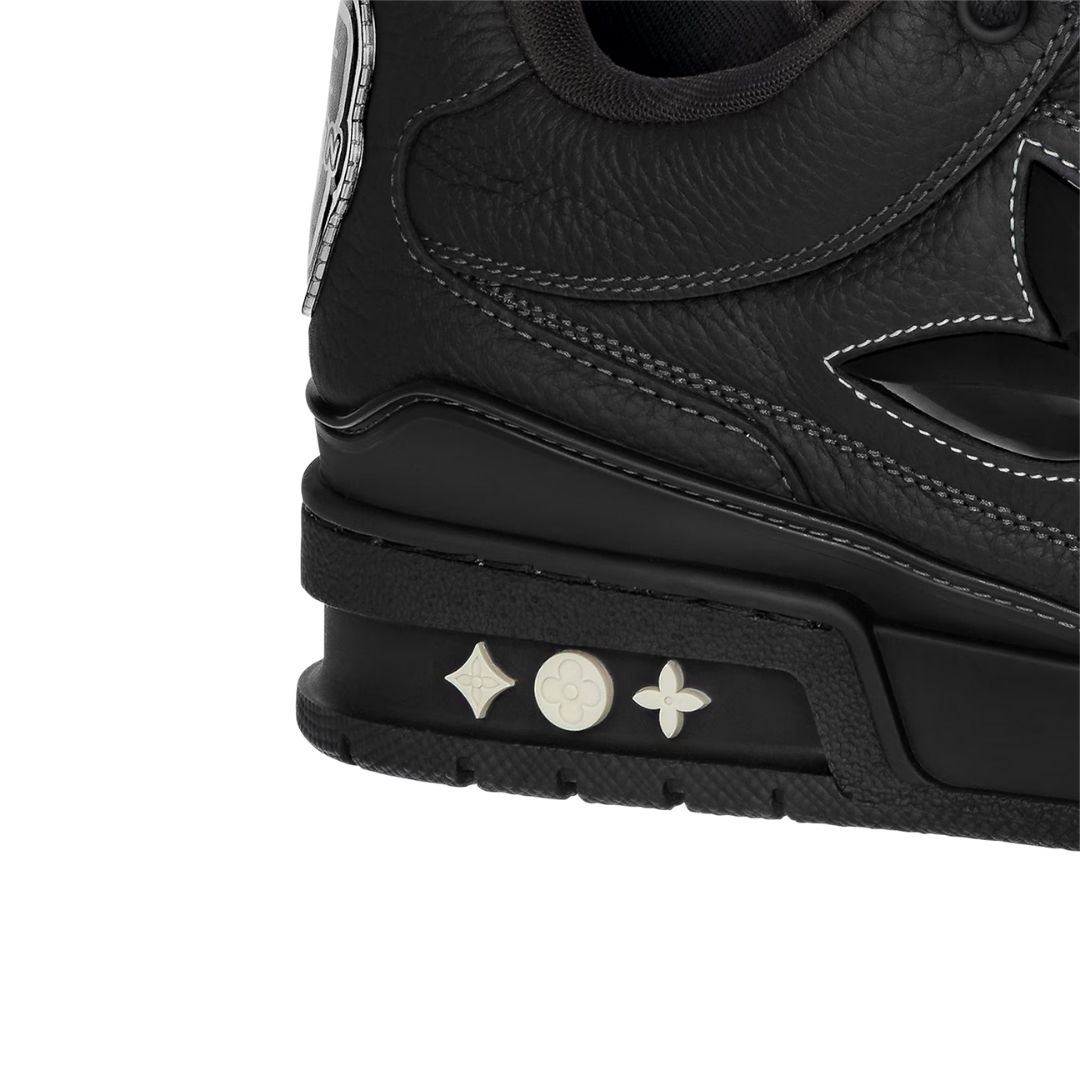 Skater Monogram Trainer Negro Planta