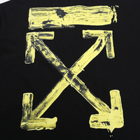 Off-White Off-W Monogram T-shirt - Negro Marron Logo Amarillo