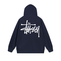 Buzo Stussy Azul Marino/Azul Negro Blanco