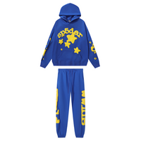 Buzo Sp5der Azul Azul Estrellas Amarillo