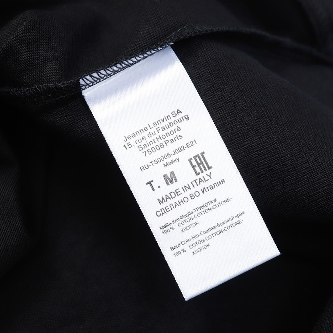 LNVN T-shirt Negro Lanvin
