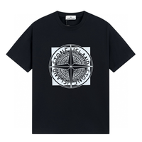 Camiseta Stone Island Negro Negro Estrella 2