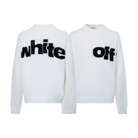 Off-White Off-W Monogram Sweater - Blanco Blanco Off