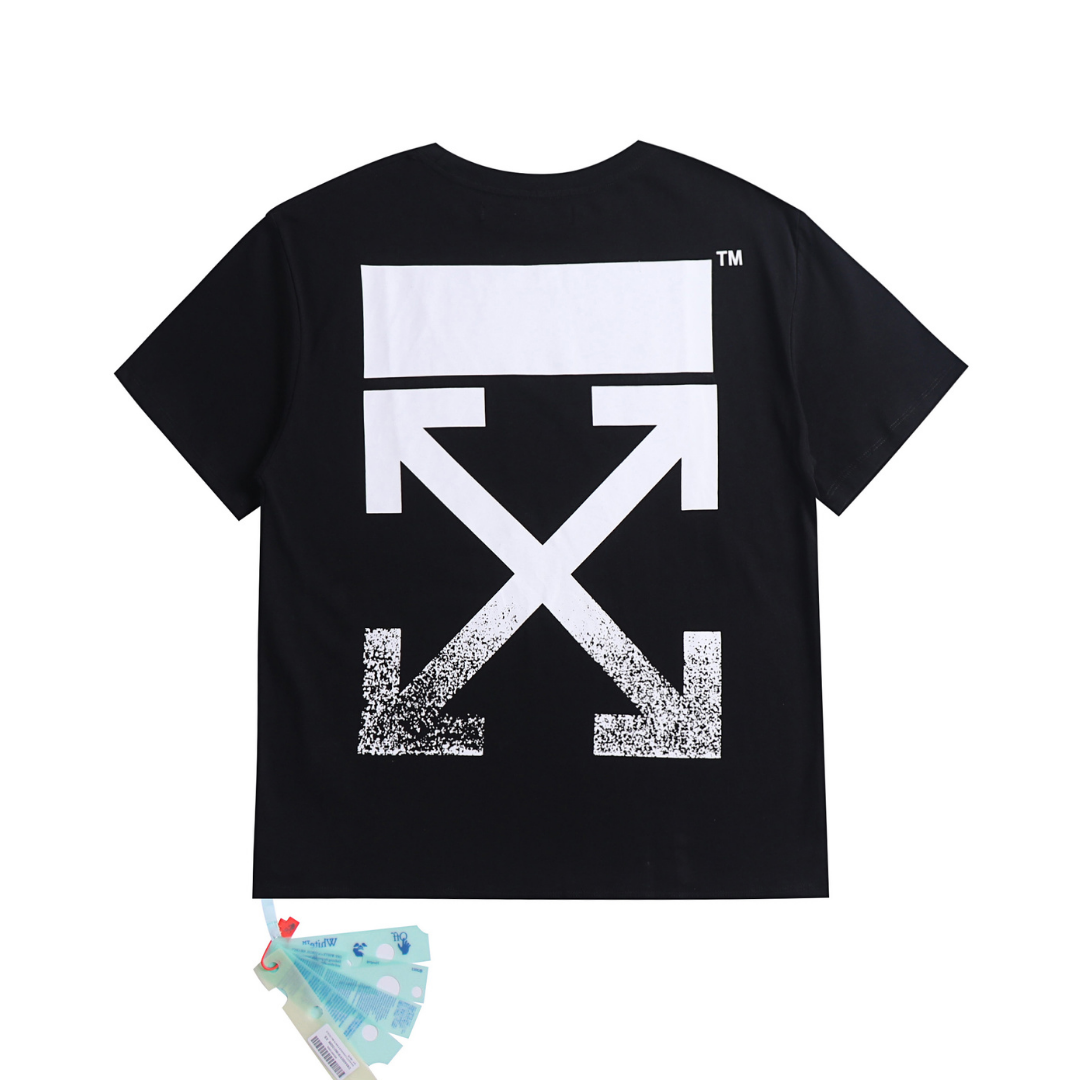 Off-White Off-W Monogram T-shirt - Negro Camo Blanco