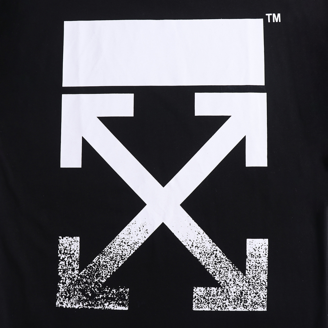 Off-White Off-W Monogram T-shirt - Negro Camo Blanco