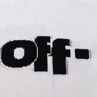 Off-White Off-W Monogram Sweater - Blanco Blanco Off