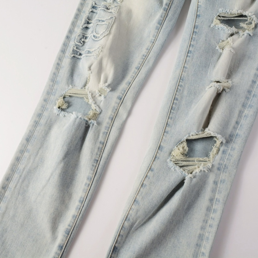 Amr Logo Blue Jeans Azul 2