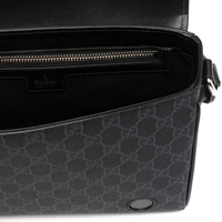 Messenger Bag Monograma Negro Rojo 2
