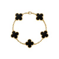 Chrome Monogram Bracelet