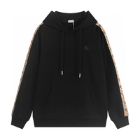 Monogram Hoodie Negro Camo