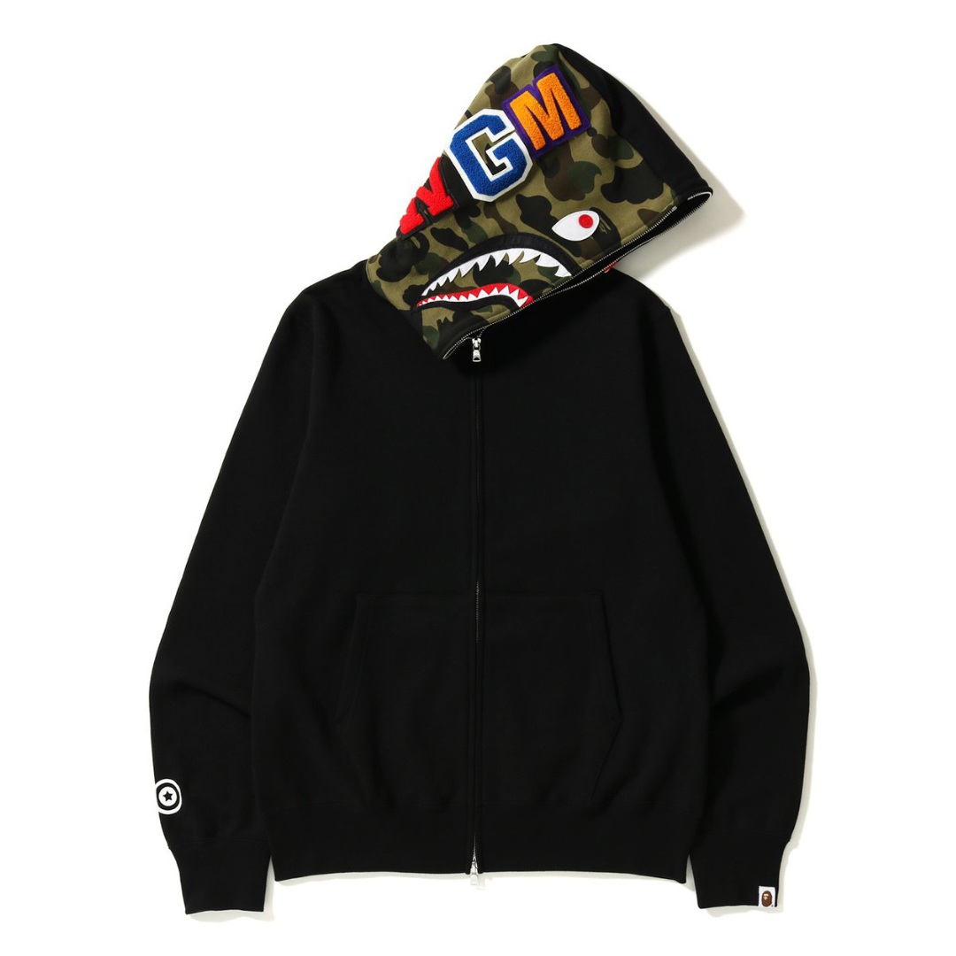 Bape Zip Hoodie Camo Verde 2