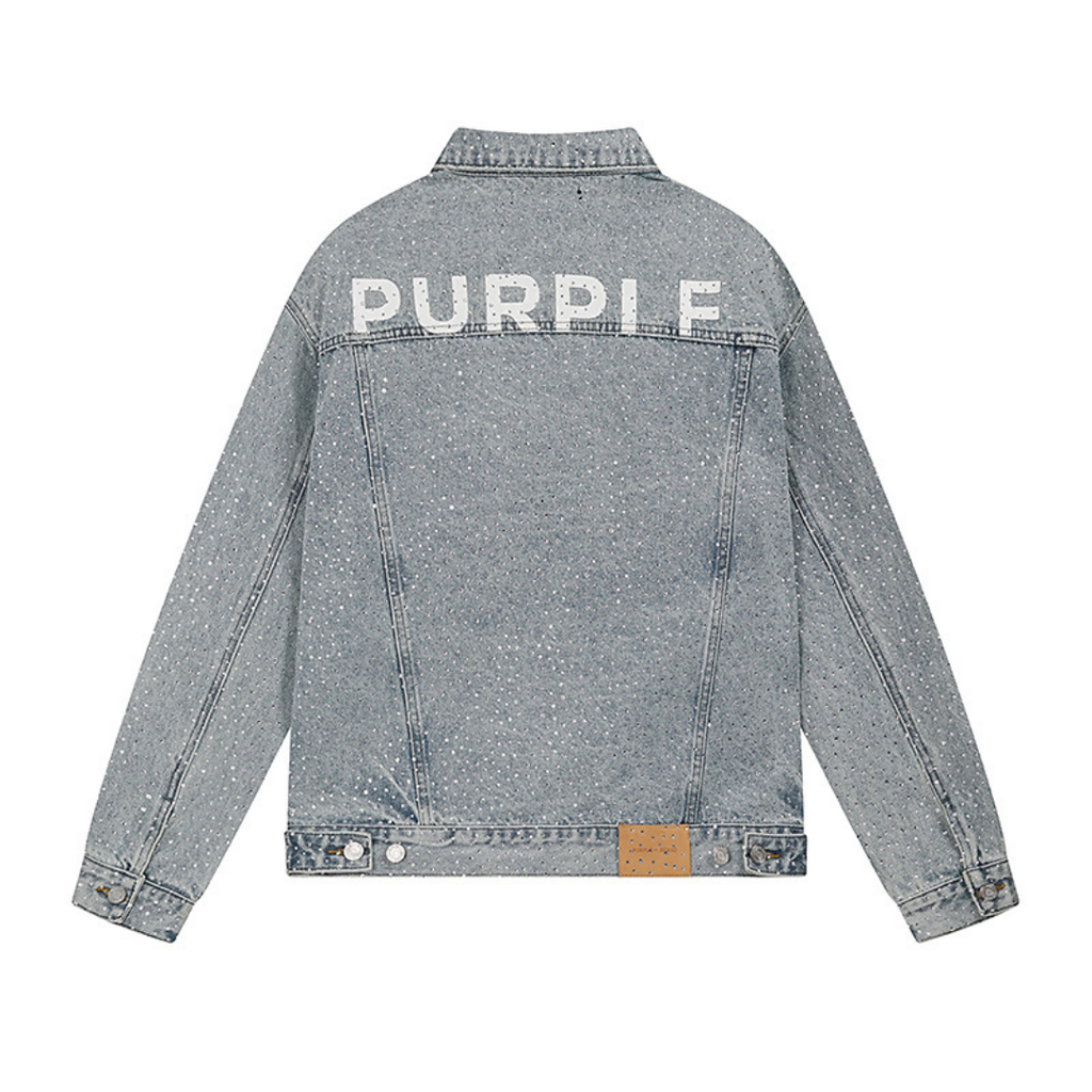 Purple Denim Jacket · Purple Brand · Nova Neta