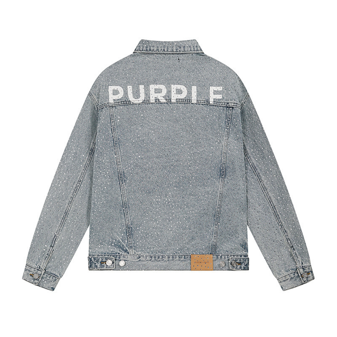 Purple Denim Jacket · Purple Brand · Nova Neta