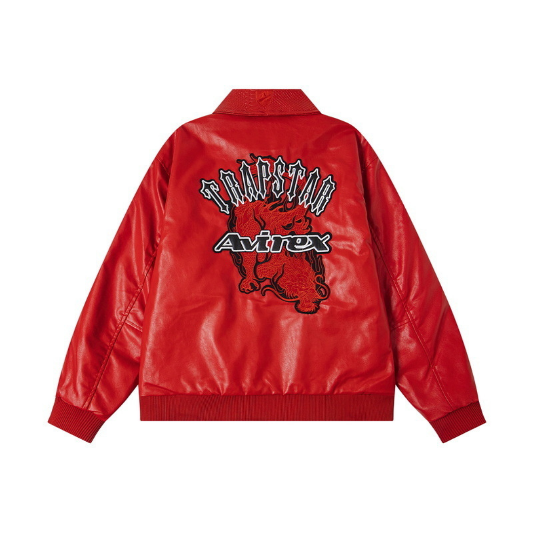 Campera Trapstar Rojo