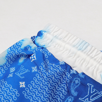 Monogram Short Set Azul