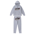 London Shooters Grey Red Tracksuit · Trapstar · Nova Neta