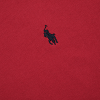 Camiseta Polo Ralph Lauren Rojo Rojo Con Logo