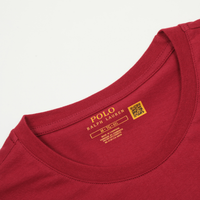 Camiseta Polo Ralph Lauren Rojo Rojo Con Logo