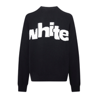 Off-White Off-W Monogram Sweater - Negro White Off