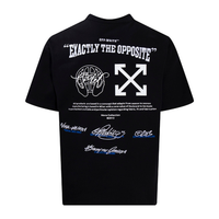 Off-White Off-W Monogram T-shirt - Negro Camiseta Negra Off