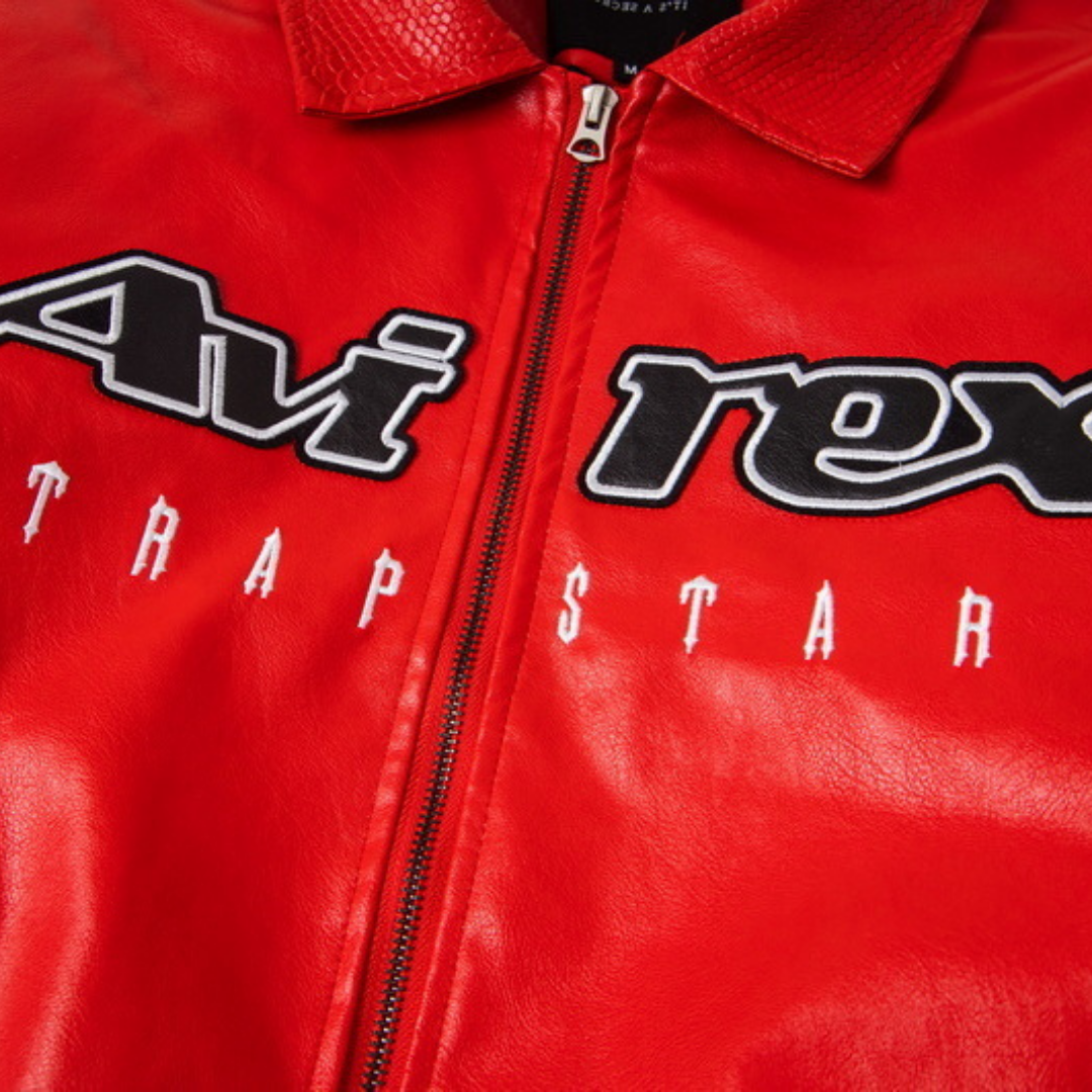 Decoded Bomber Leather Jacket · Trapstar · Nova Neta