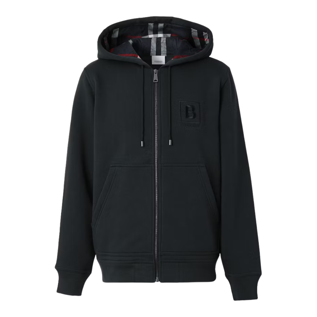 BB Graphic Navy Zip Hoodie