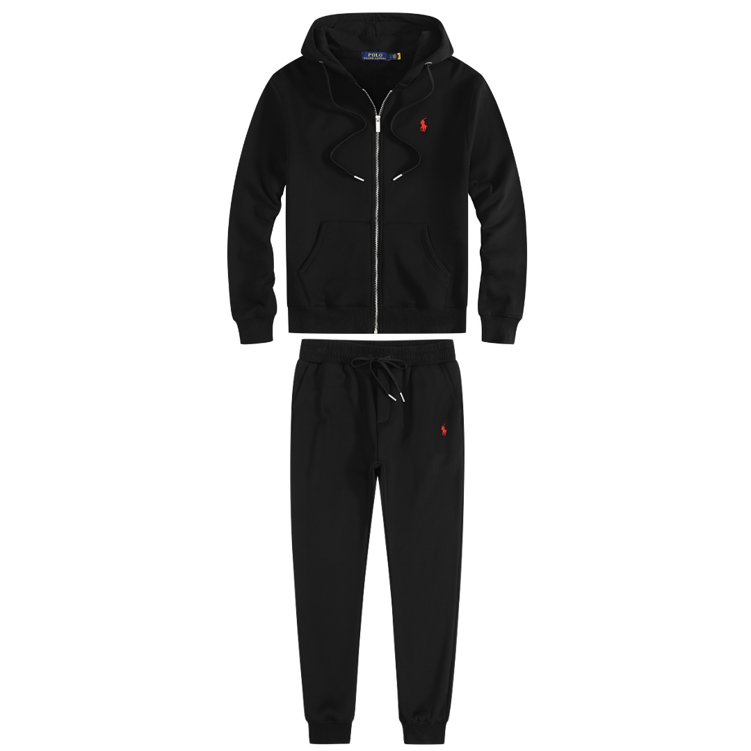 Polo Black Red Tracksuit · Nova Neta · Nova Neta