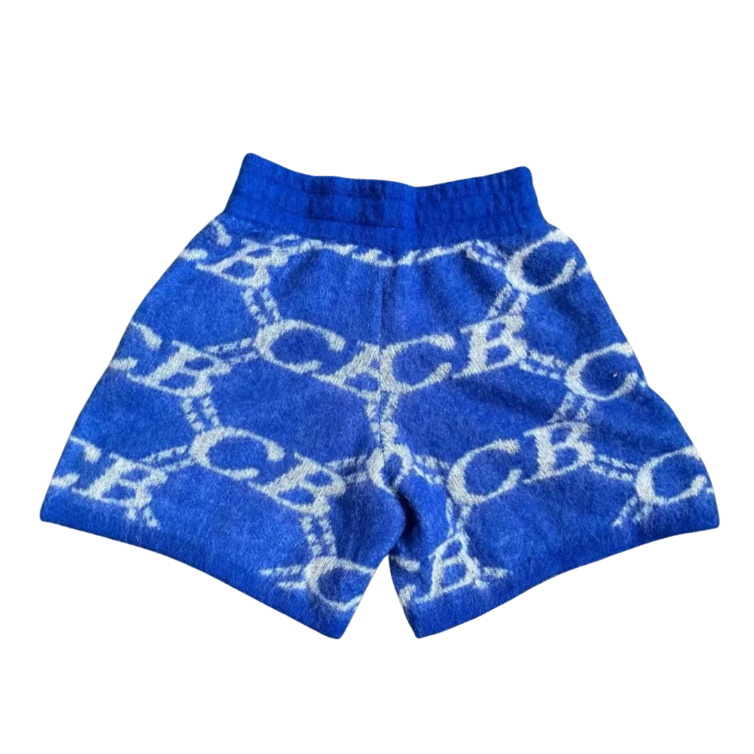 CB Monogram Shorts Camo Blanco
