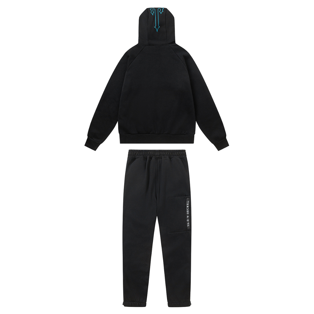 Conjunto Trapstar Negro Azul