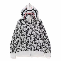 Bape Zip Hoodie Camo Blanco 2