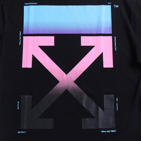 Off-White Off-W Monogram T-shirt - Blanco Azul Gradient Arrows